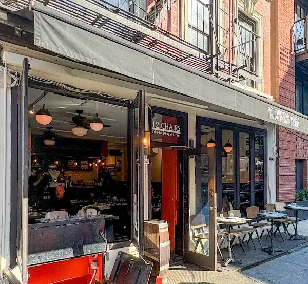 12 Chairs Cafe Soho — Israeli restaurant in New York