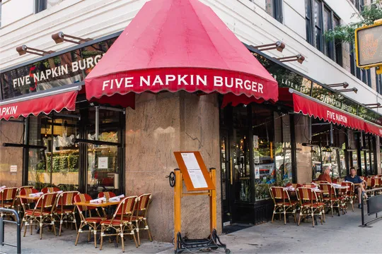 5 Napkin Burger - Hell's Kitchen — American restaurant in New York