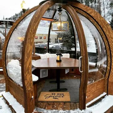 Alpenglobes @ Butcher's Chop House — Steakhouse restaurant in Park City