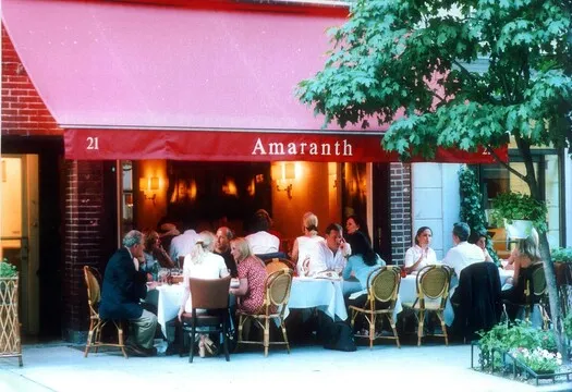 Amaranth Restaurant — Mediterranean restaurant in New York