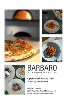 Barbaro — Italian restaurant in Millbrook