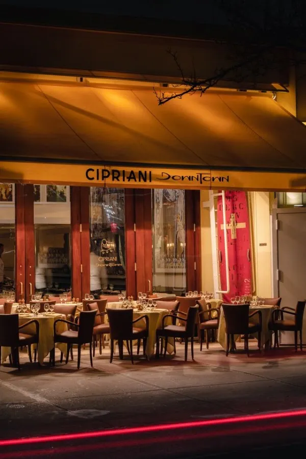 Cipriani Downtown — Italian restaurant in New York