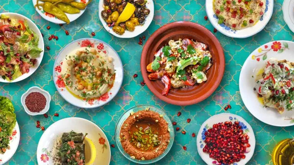 Comptoir Libanais — Breakfast, Brunch, Middle Eastern restaurant in London