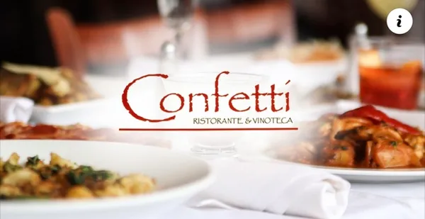 Confetti Ristorante — Italian restaurant in Piermont