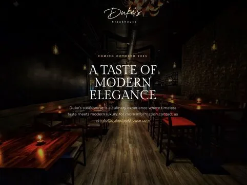 Duke's Steakhouse — Steakhouse restaurant in Metuchen
