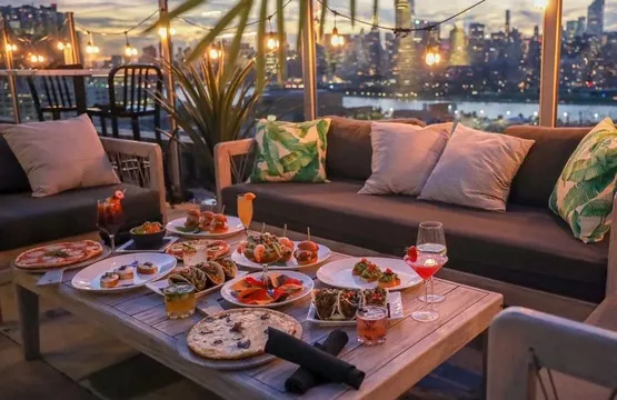 Lost in Paradise — Rooftop Lounge restaurant in New York