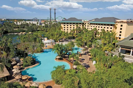 Pool Cabanas at Loews Royal Pacific Resort at Universal Orlando — Polynesian restaurant in Orlando