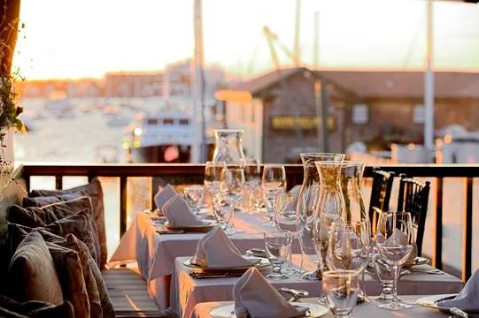 Porch/Skybar @ Clarke Cooke House — Seafood restaurant in Providence
