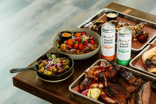 Sophie’s BBQ/Four Birds Distilling — BBQ restaurant in Havertown