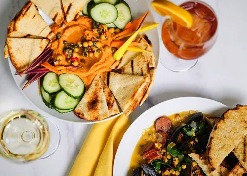 The Red Rooster — Contemporary American restaurant in Woodstock
