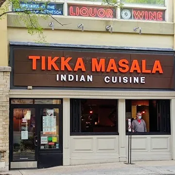 TIKKA MASALA INDIAN CUISINE — Indian restaurant in Bethesda